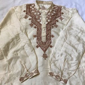 NWOT Bollywood Indian Hand embroidered Kurti Shirt
